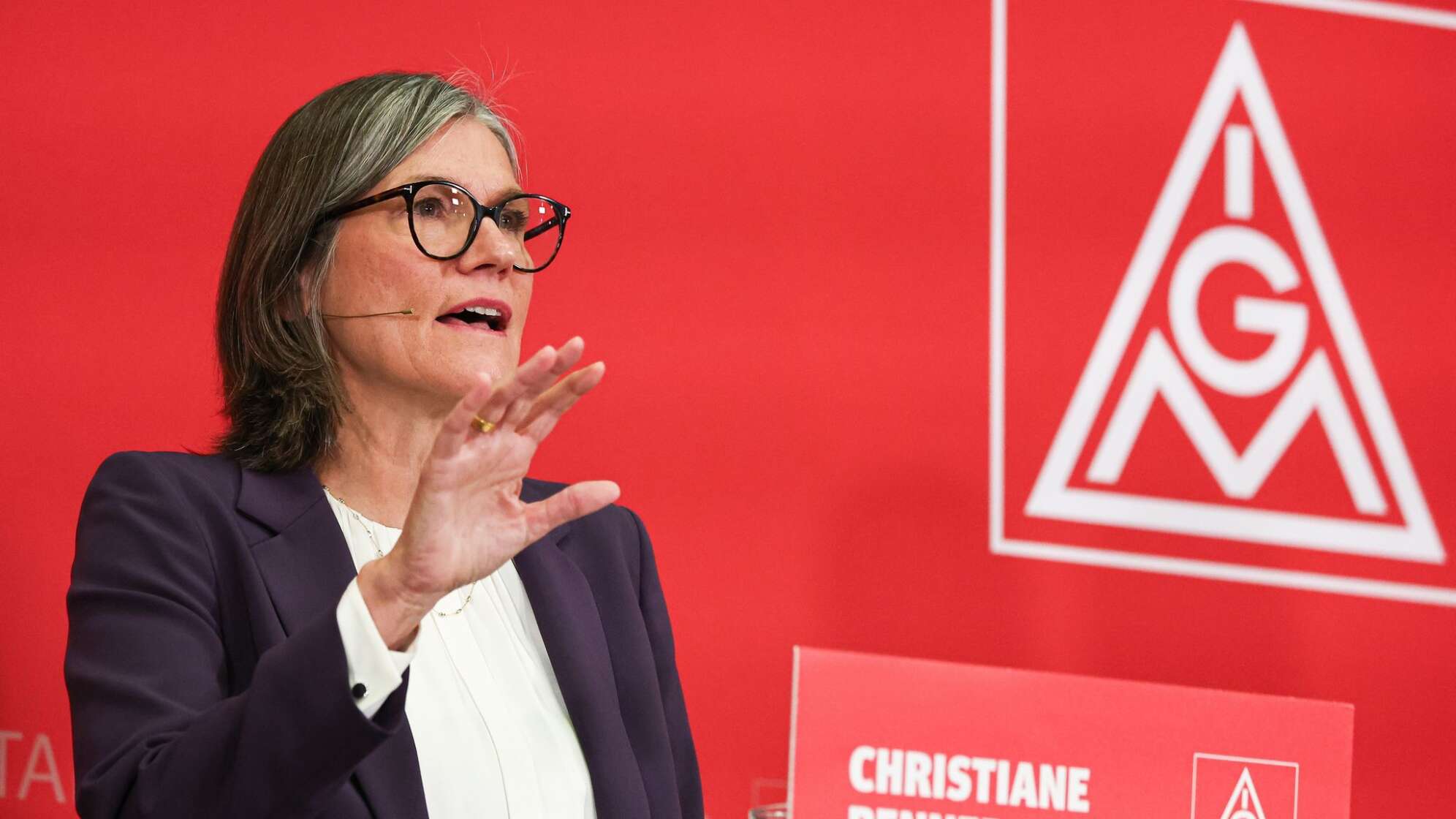 IG-Metall-Chefin Christiane Benner