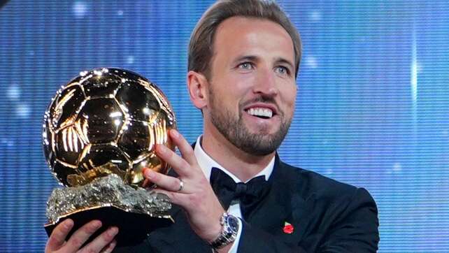 «Extrem glücklicher» Kane feiert mit dem Ballon d'Or