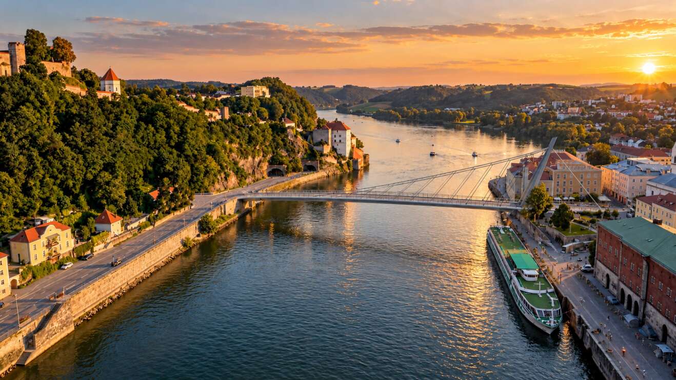 Hängebrücke Variante