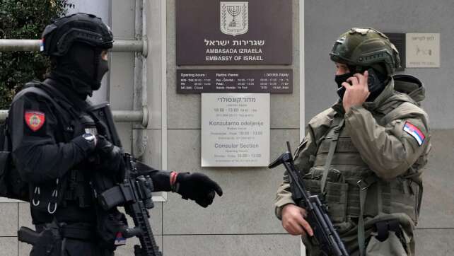 Serbien: Anschlag auf Polizisten vor israelischer Botschaft