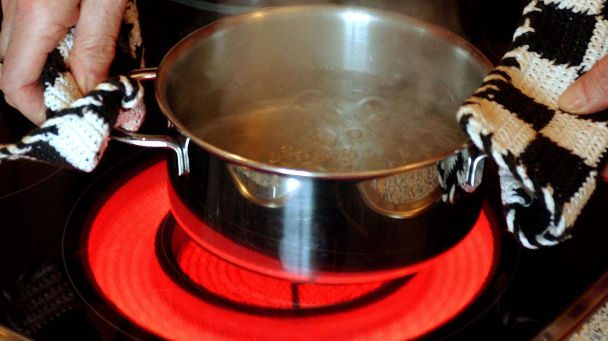 Wasser abkochen