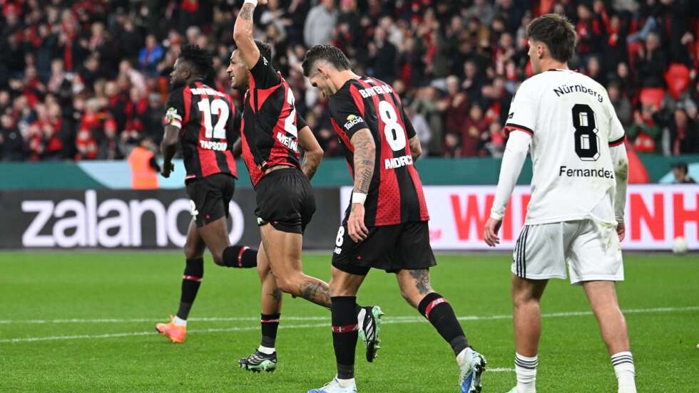 Nach Aufholjagd: Bayer 04 wendet Pokal-Aus gegen Nürnberg ab