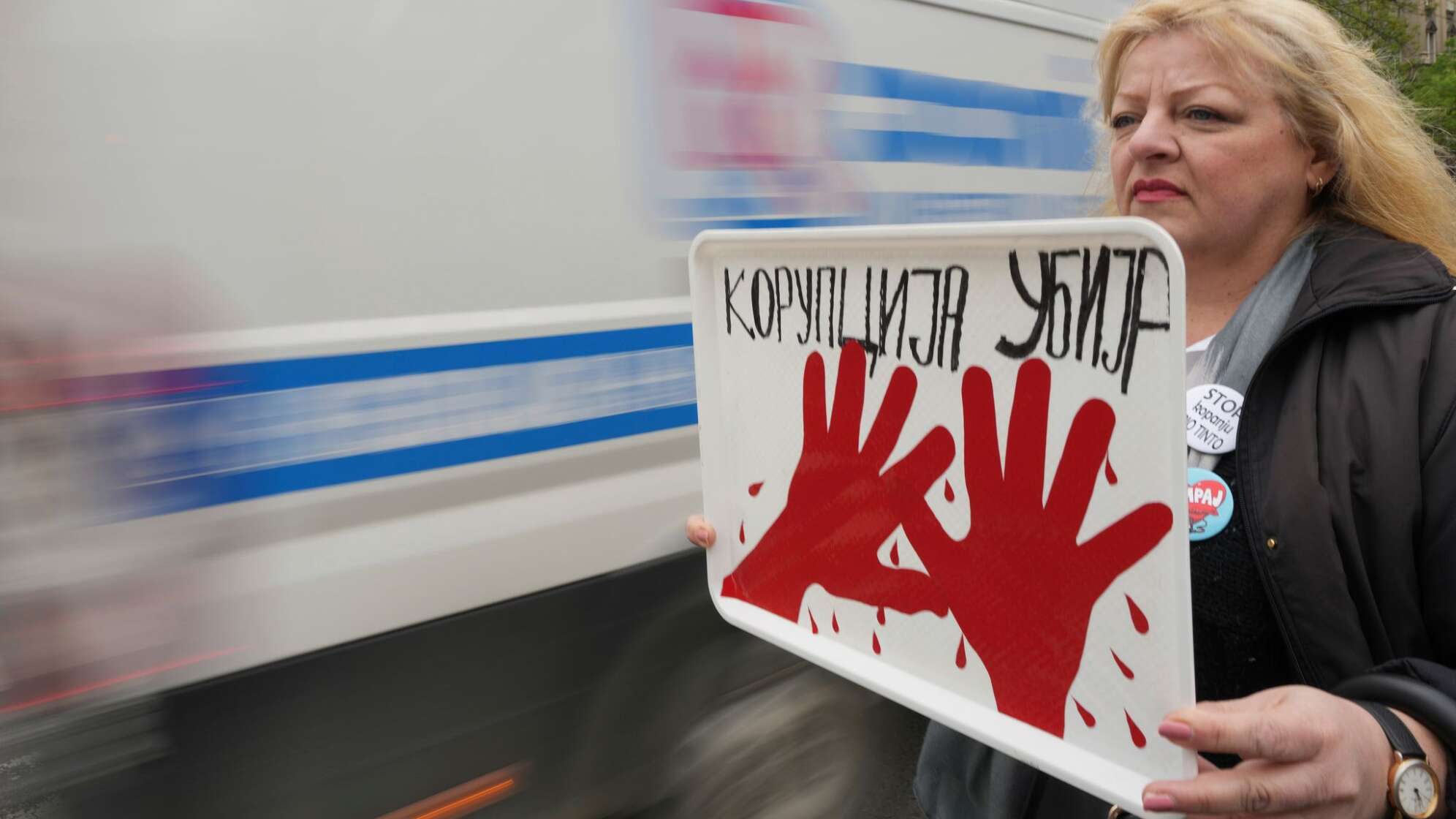 Proteste in Serbien