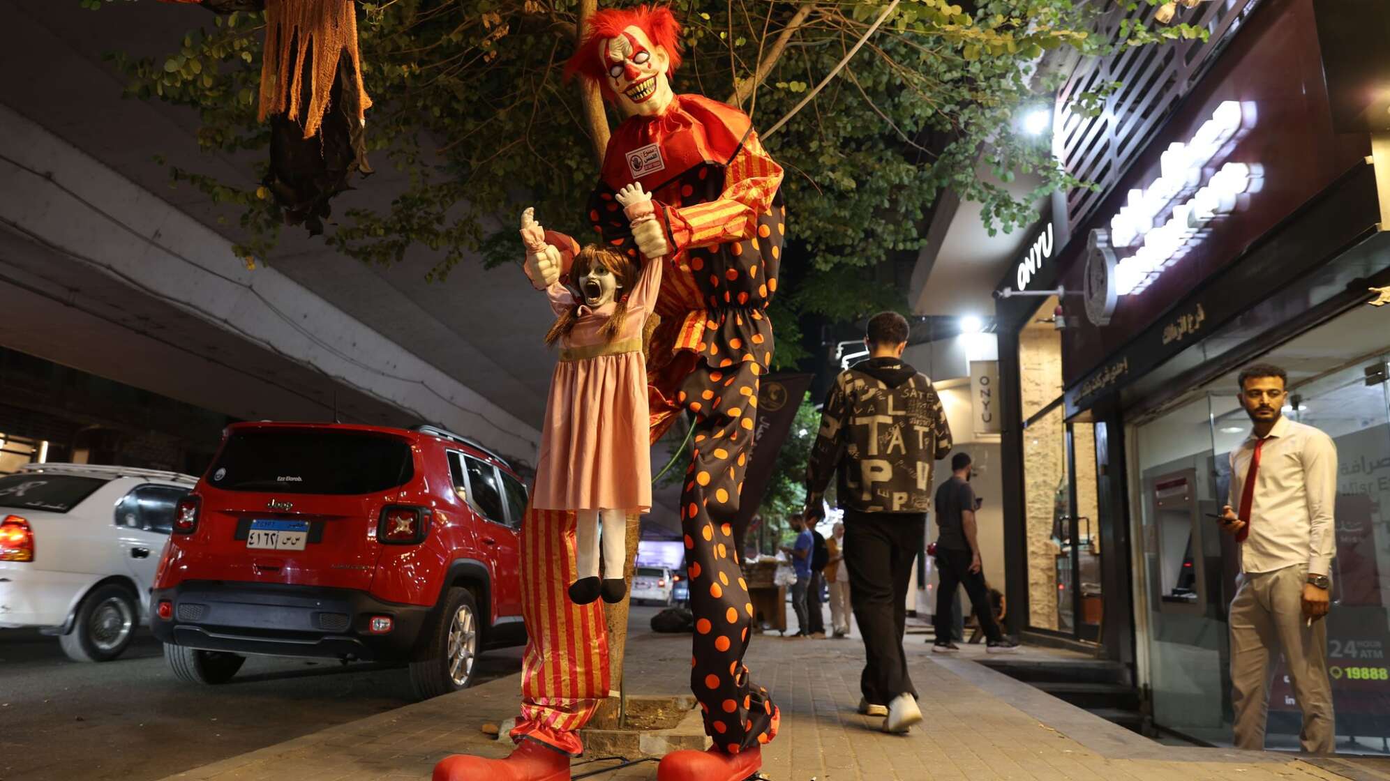 Halloween-Vorbereitungen in Ägypten