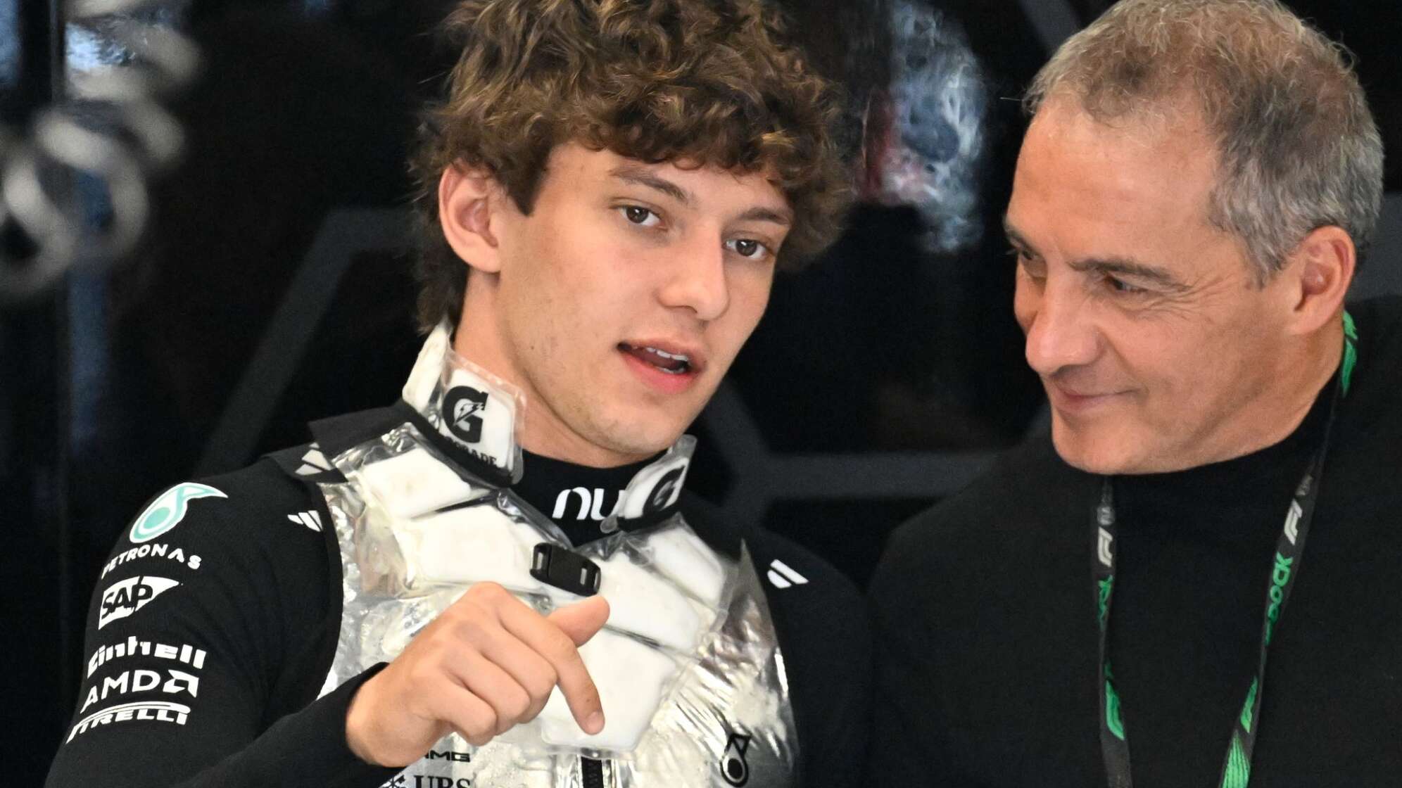 Kimi und Marco Antonelli