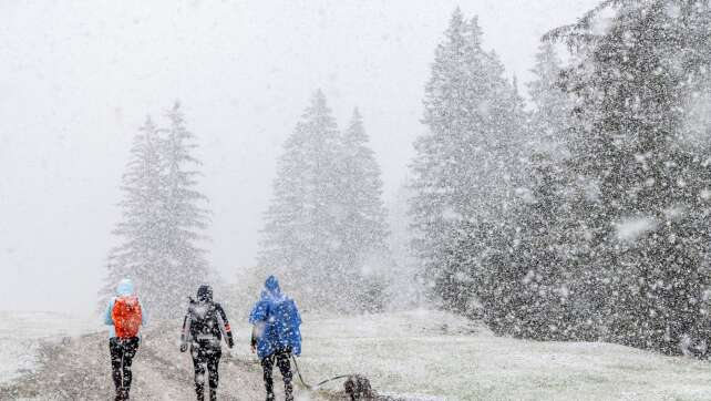 Wochenende bringt Schnee in den Alpen