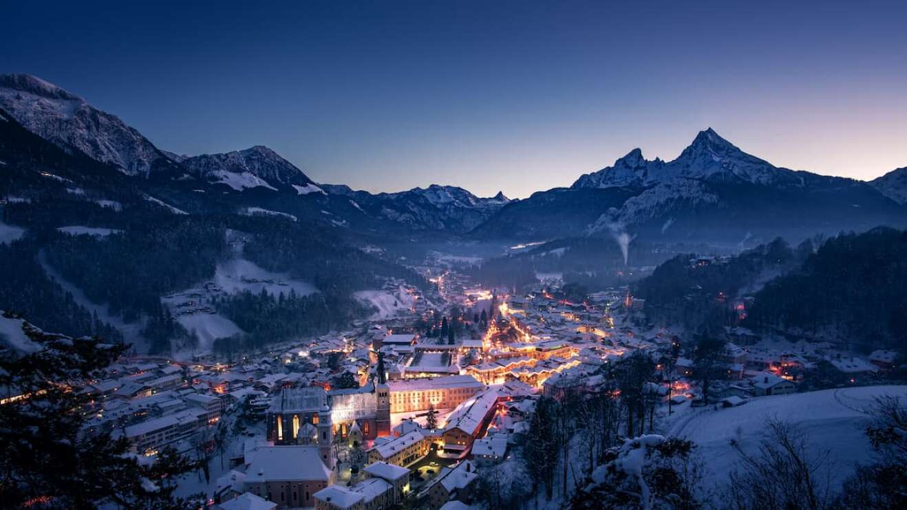 Berchtesgaden von oben