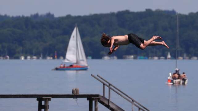 Hitze über Bayern: Aufpassen beim Baden