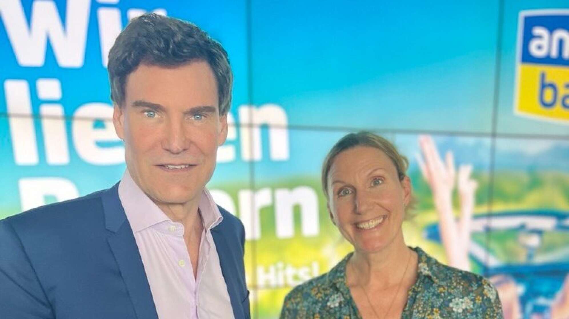 Carsten Maschmeyer und Kathi Kleff im Sonntagsfrühstück