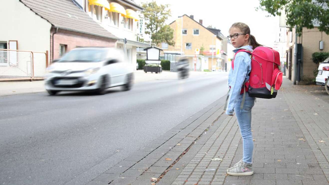 Schulweg Gefahren und Umwege