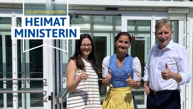 Die ANTENNE BAYERN Heimatministerin rettet das Volksfest in Neusäß