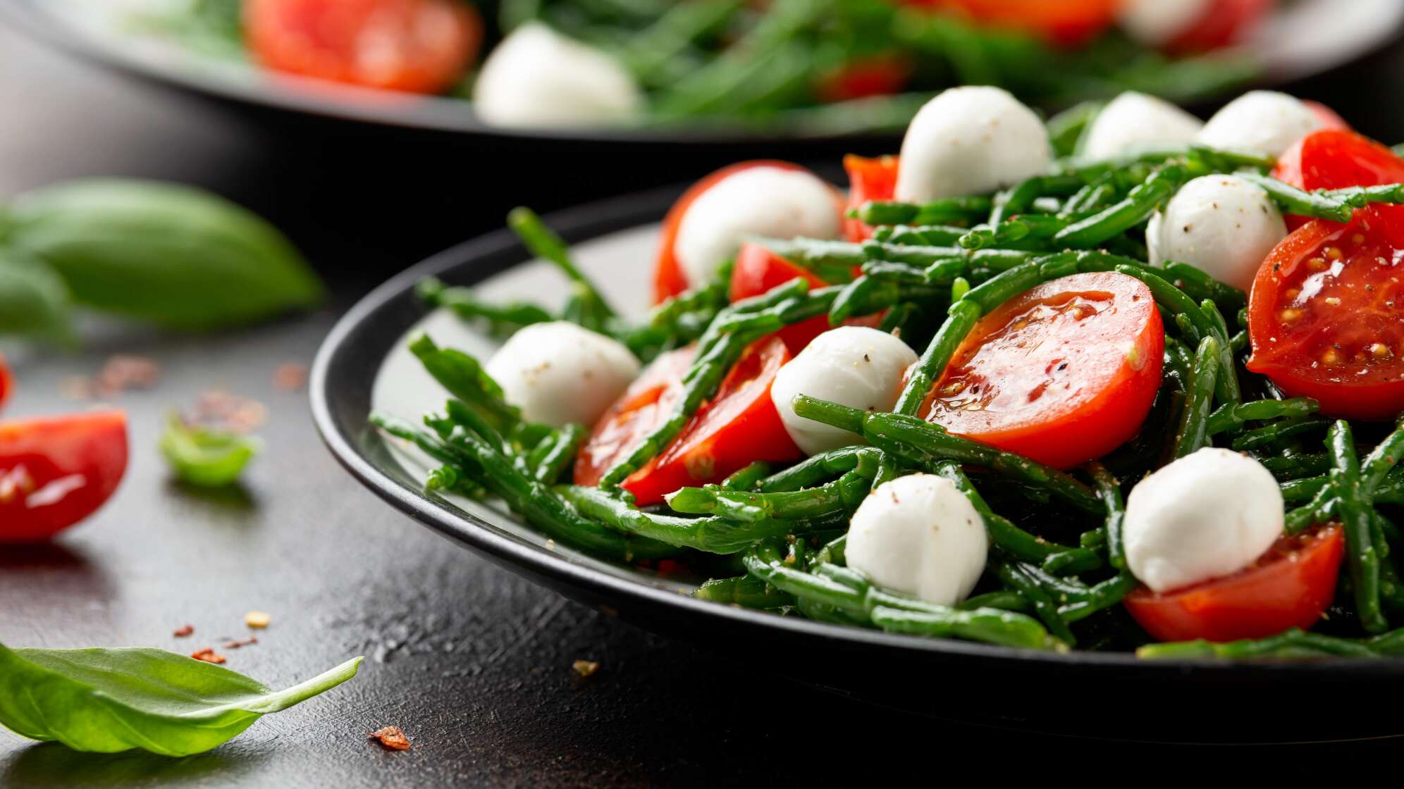 Spargel Mozzarella Salat