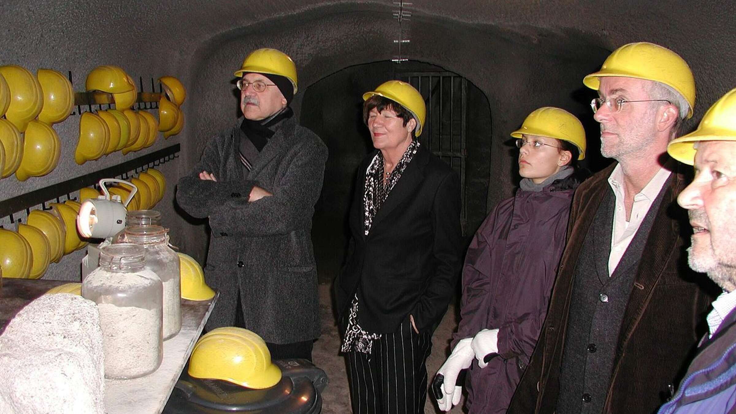 Besucher im Stollen Bamberg