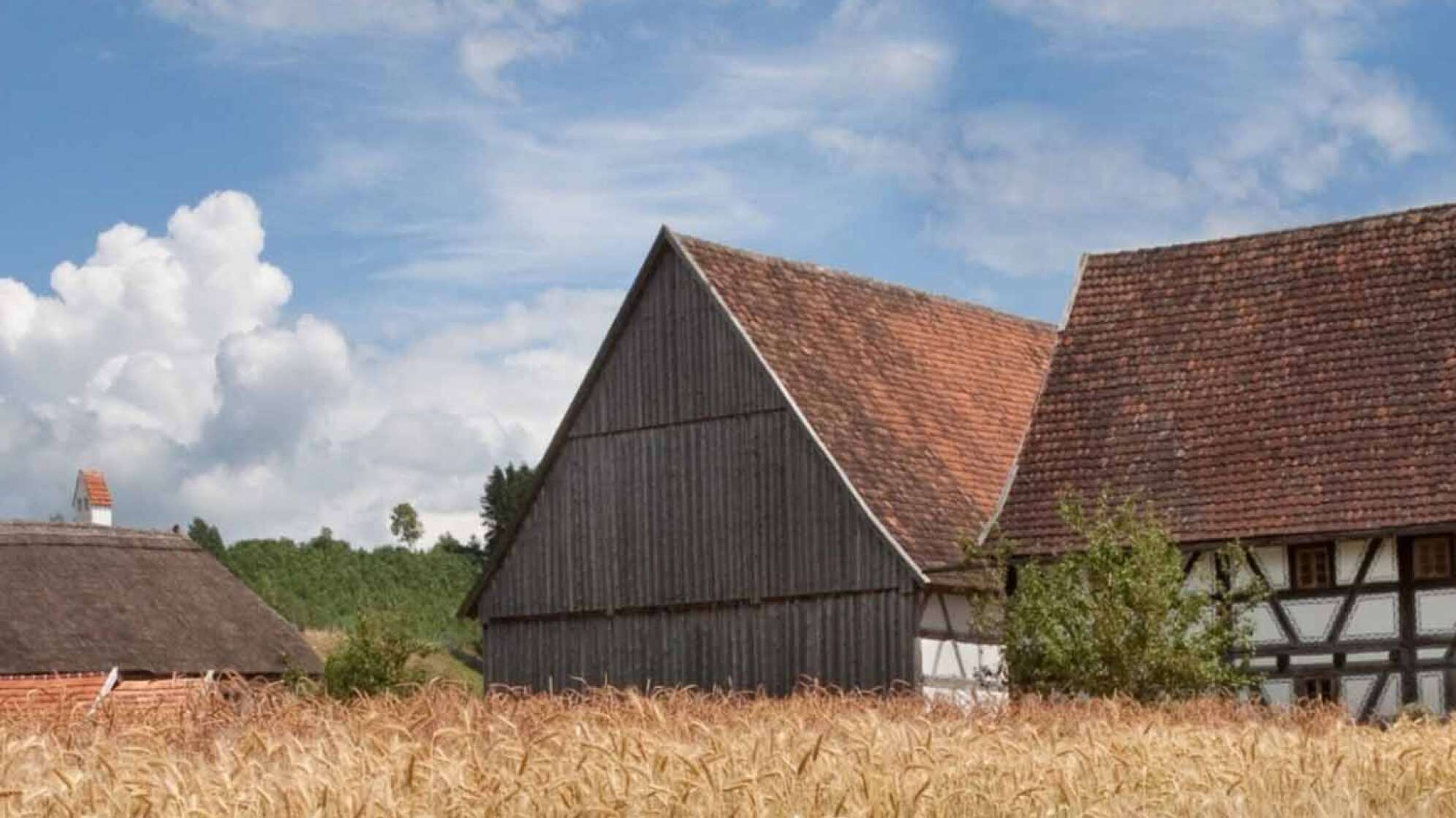 Häuser auf dem Land