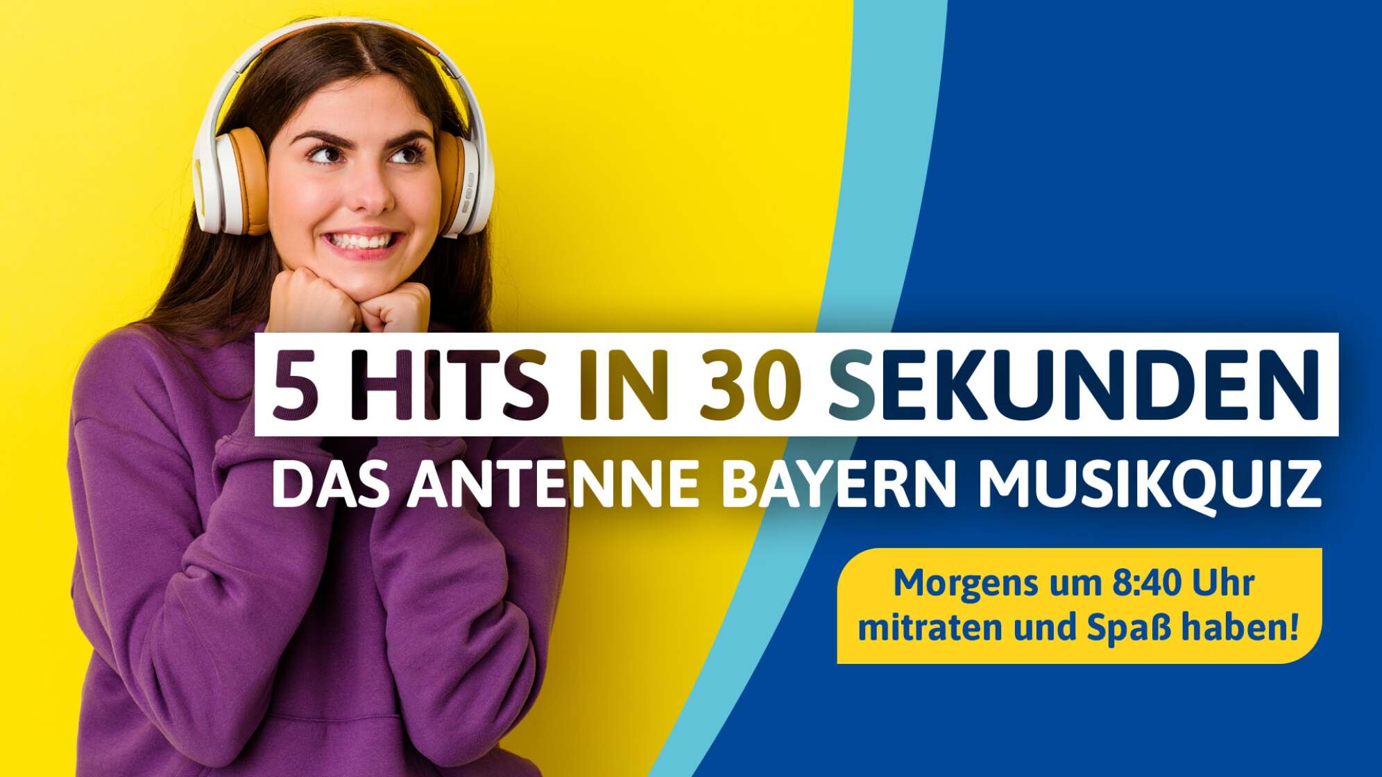 Das ANTENNE BAYERN Musikquiz