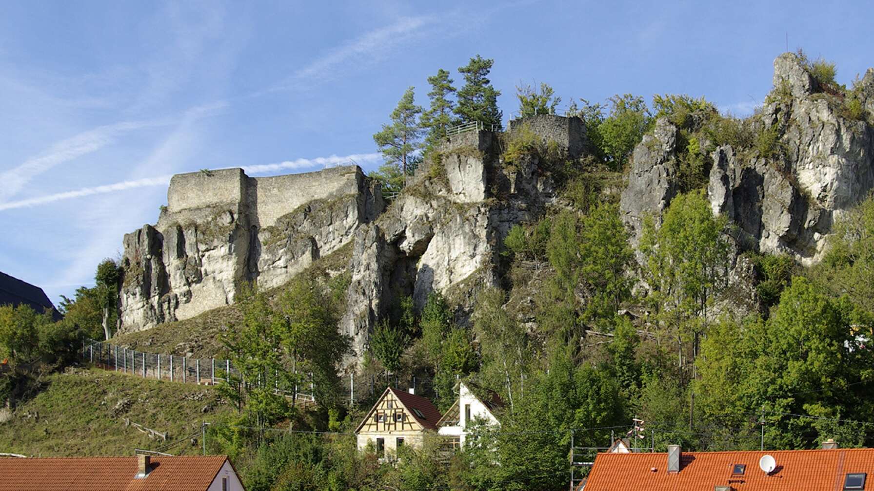 Burgrunine Wolfsberg in Obertrubach