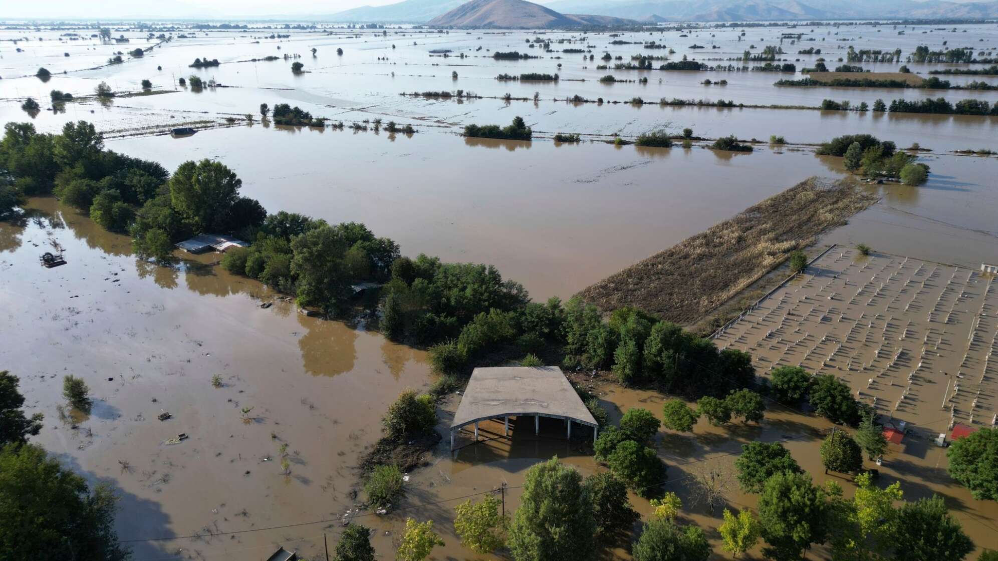 Starke Unwetter in Griechenland