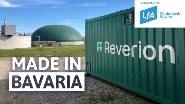 Reverion: Das leistungsstärkste Biogas-Kraftwerk kommt aus Bayern