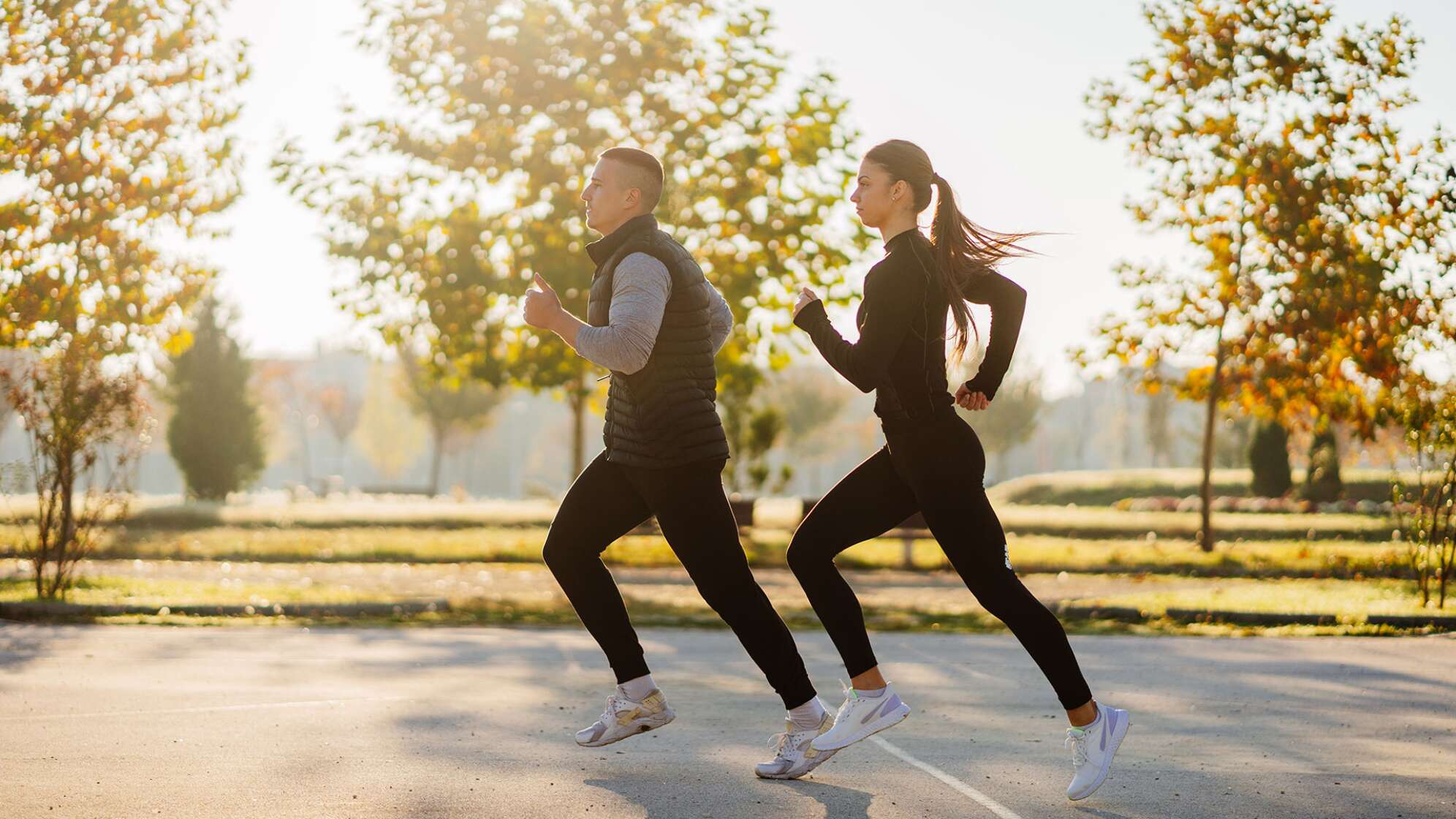 Sport am Morgen vertreibt Kummer und Sorgen