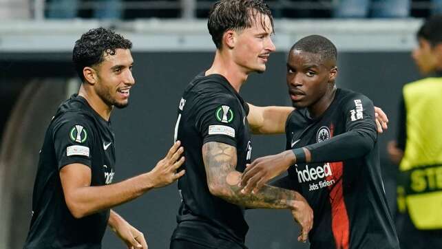 Mühevoller Eintracht-Sieg zum Start in die Conference League