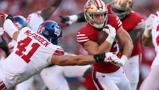 49ers: Mit voller Kontrolle zum NFL-Sieg gegen Giants