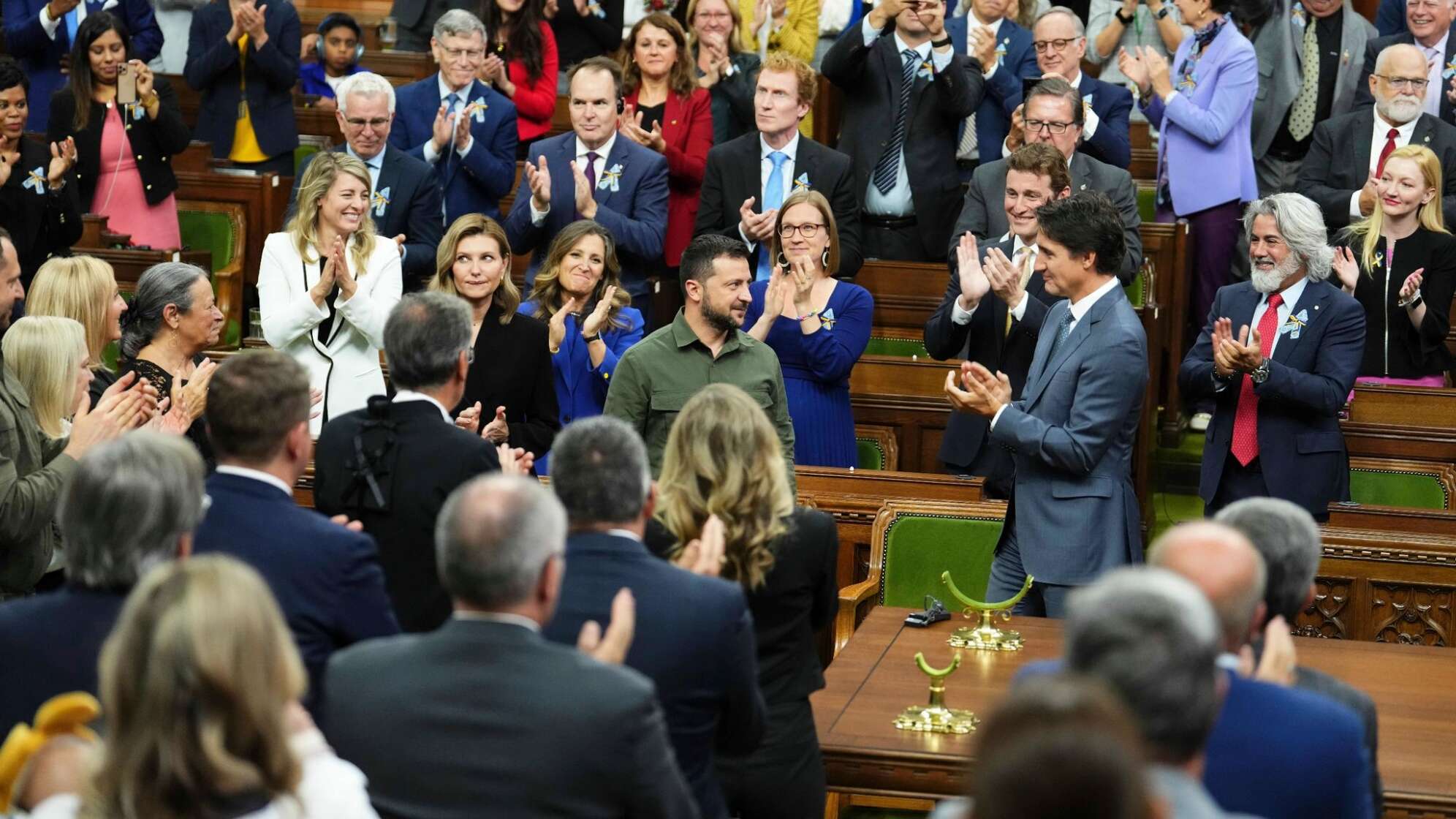 Selenskyj in Kanada - Parlament