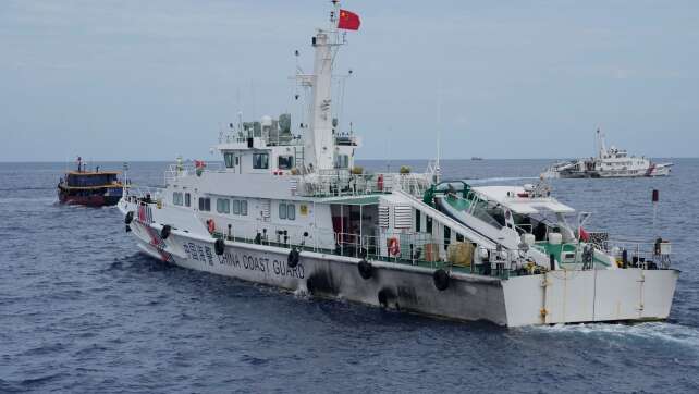 «Barrieren» im Meer: China betont Anspruch auf Atoll