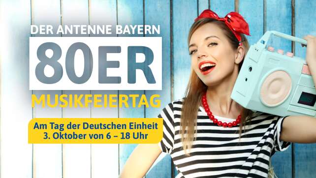 Welcher Song muss laufen? Der 80er Musikfeiertag am Tag der Deutschen Einheit!
