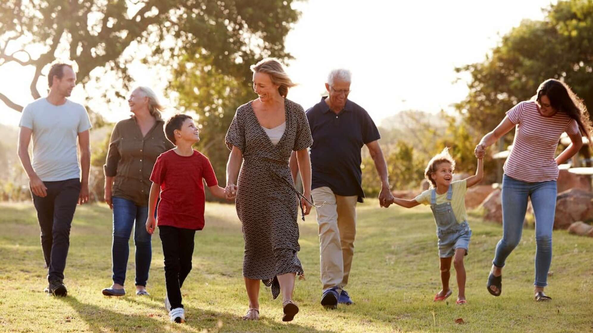 Familie in jedem Alter