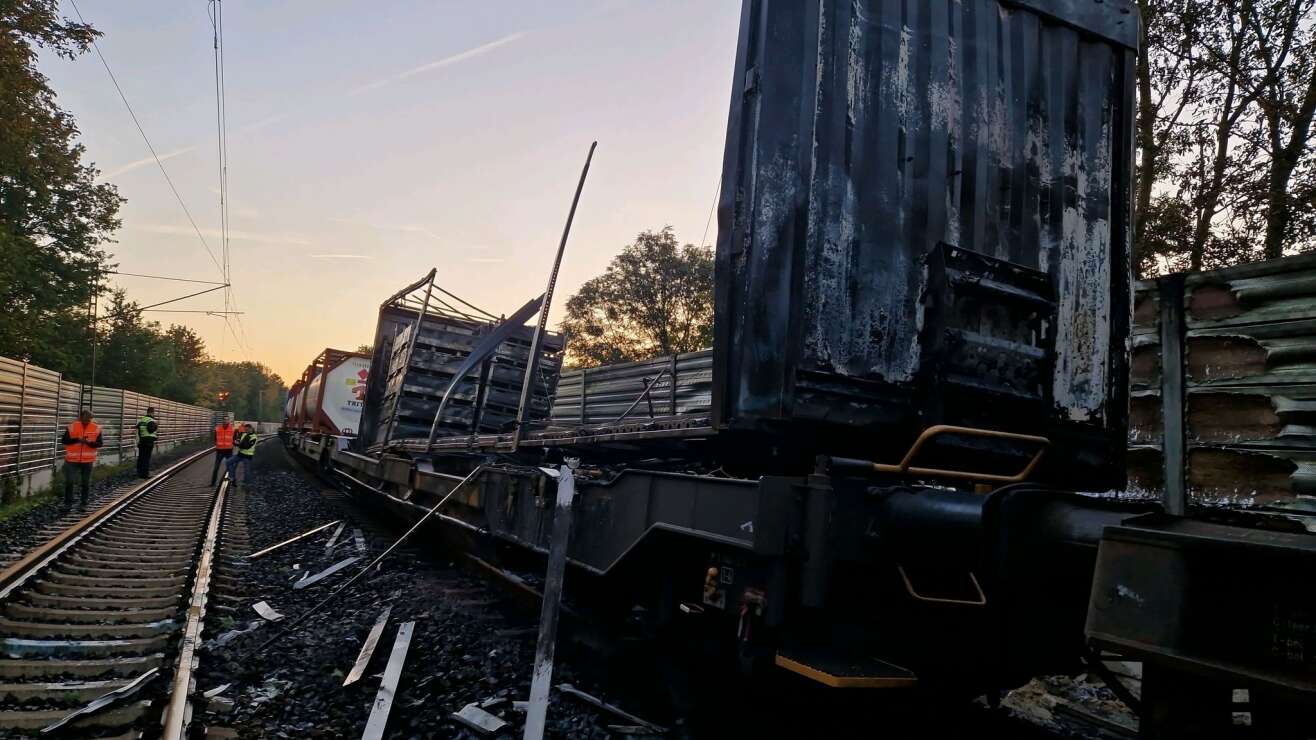 Störungen im Fernverkehr nach Güterzug-Brand bei Hannover