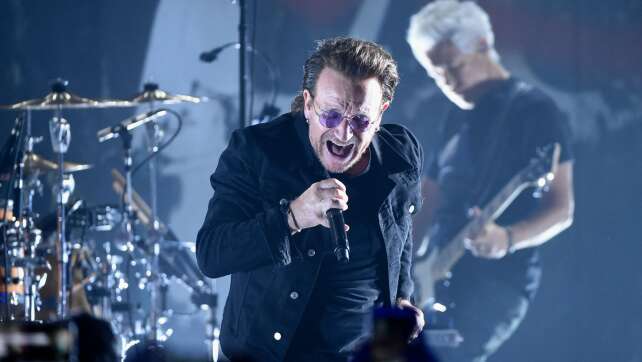 U2 eröffnen spektakuläre Konzert-Kugel in Las Vegas