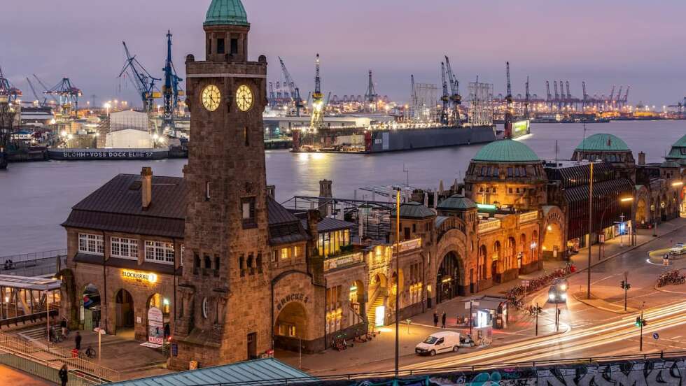 Hamburg am Abend
