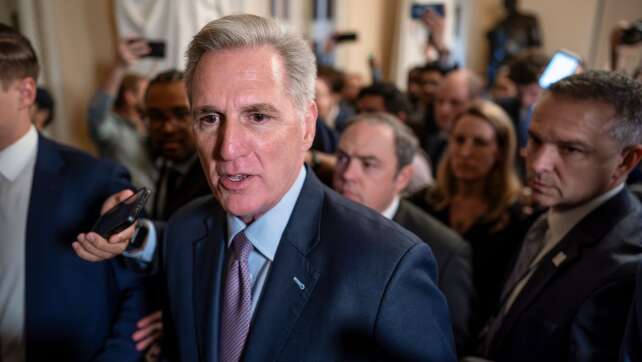 Chaos im Repräsentantenhaus: Vorsitzender McCarthy abgesetzt