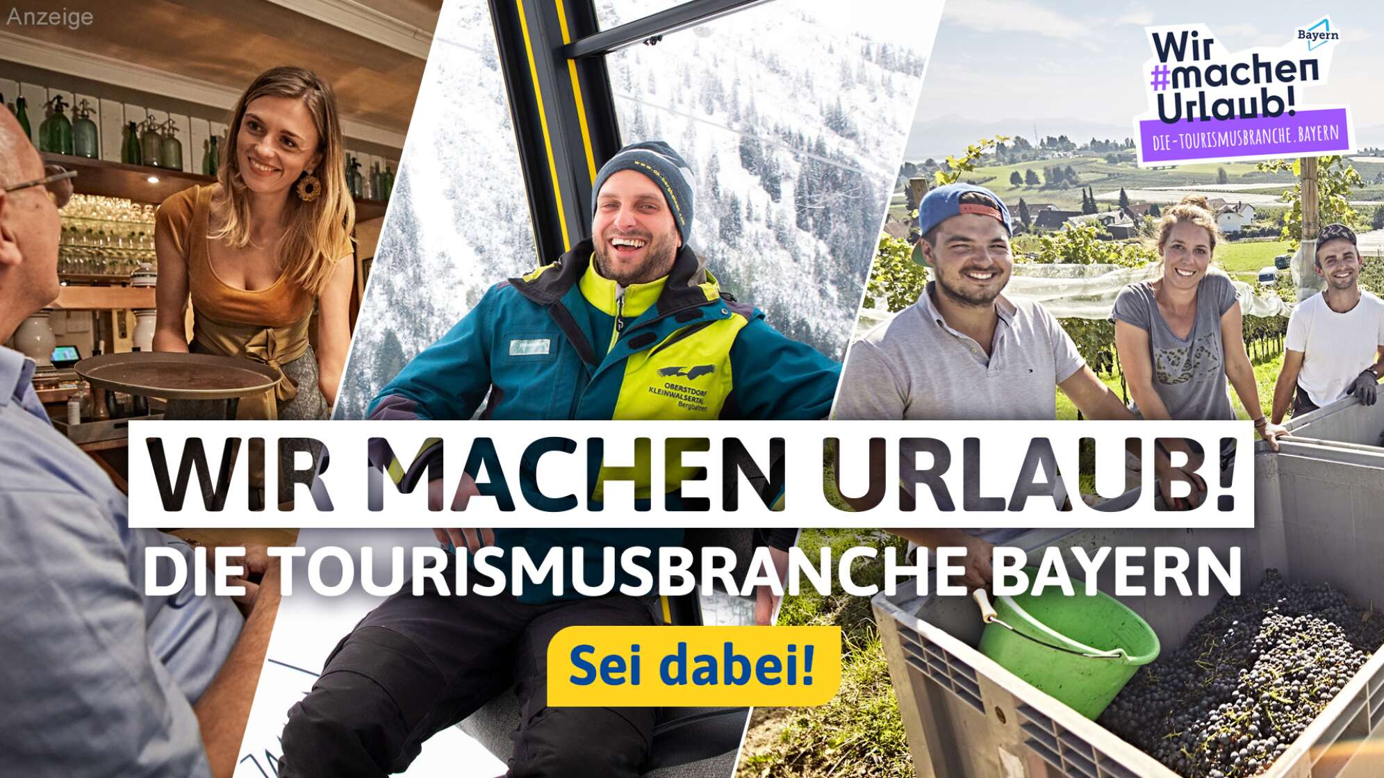 Wir machen Urlaub