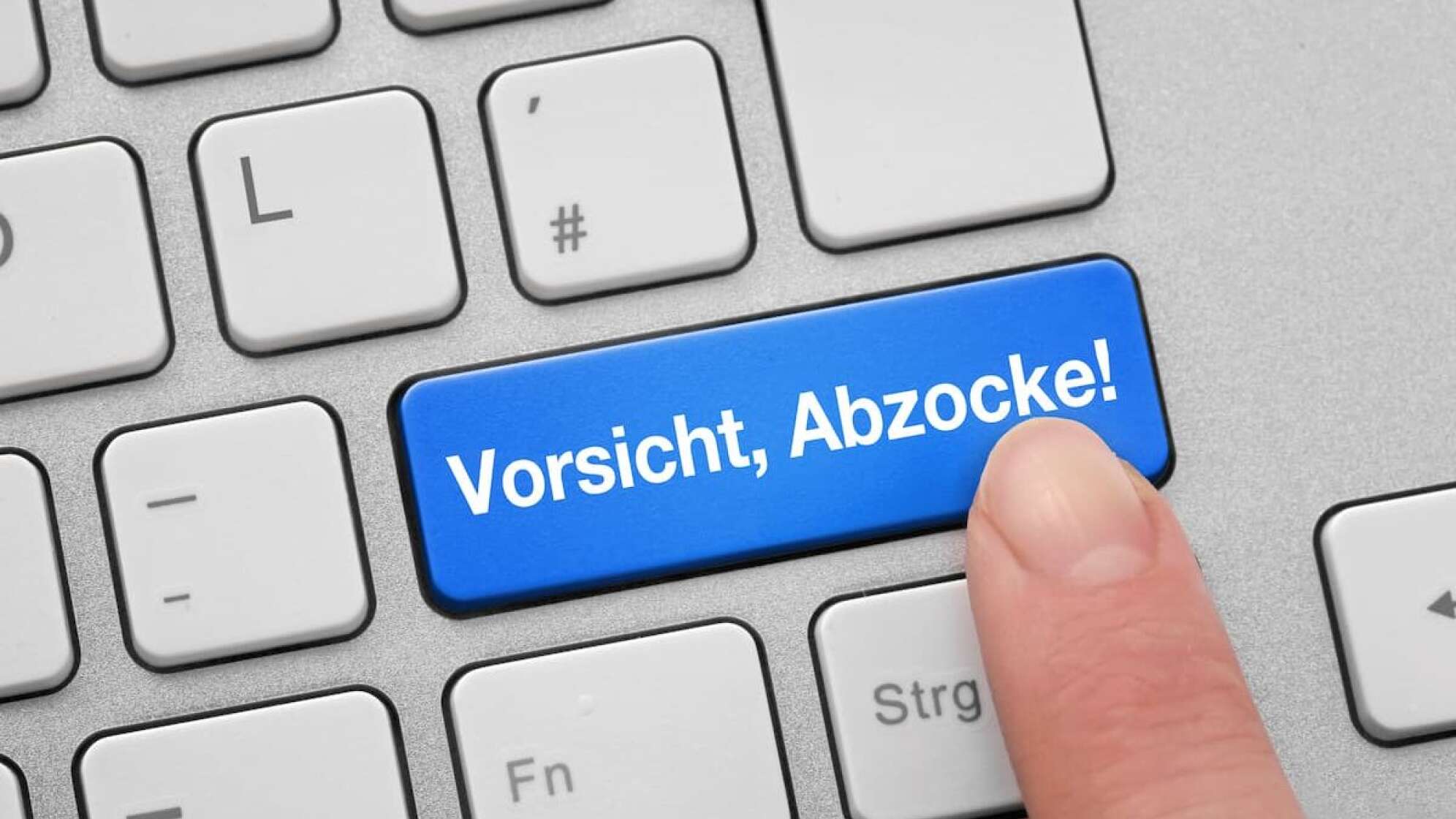 Vorsicht Abzocke auf Tastatur