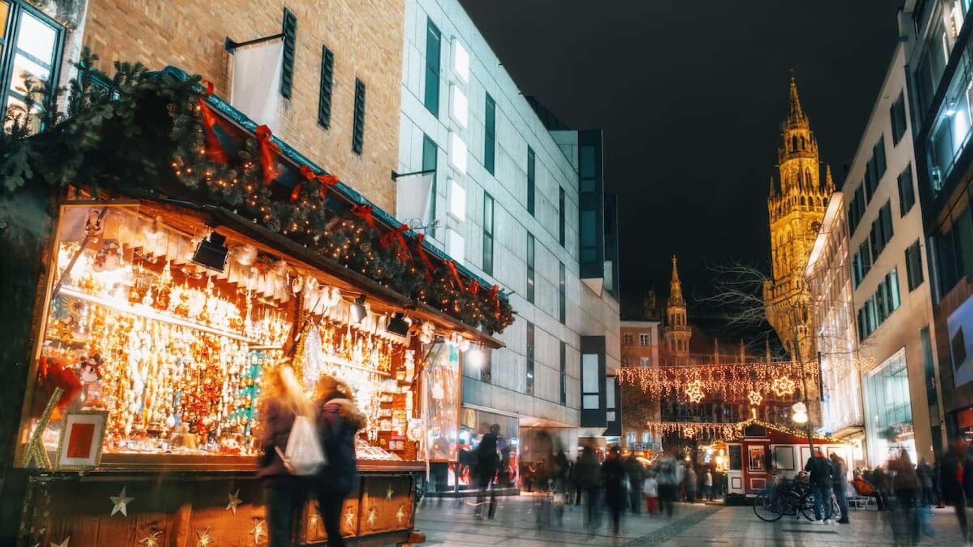 Weihnachtsmarkt am Marienplatz, München