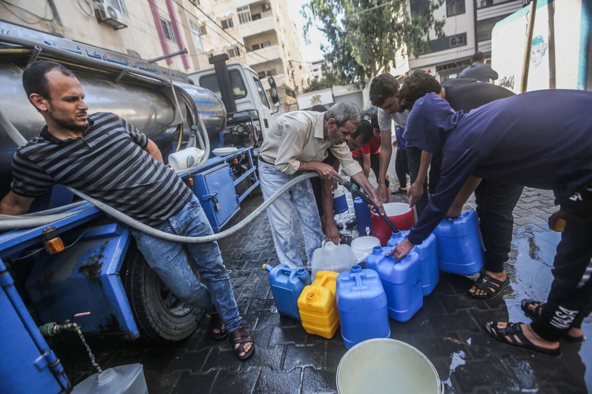 WHO Gesundheitssystem in Gaza am Rande des Zusammenbruchs