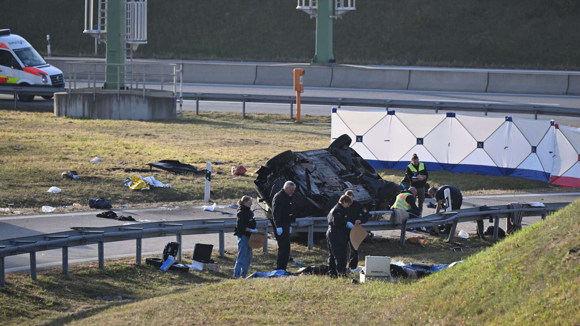Keine Verletzten nach SchleuserUnfall in Klinik gestorben