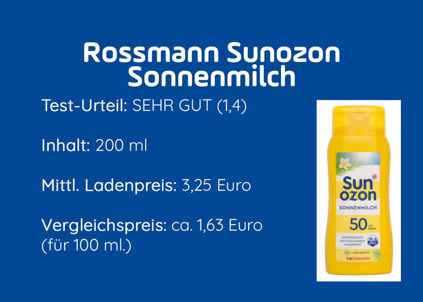 Test Sonnenschutzmittel: Welche Produkte ab Lichtschutzfaktor 30