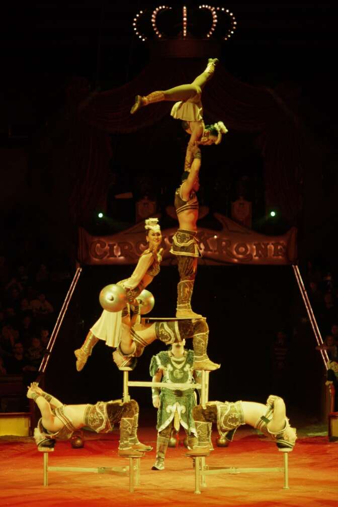 Stars in der Manege im Circus Krone