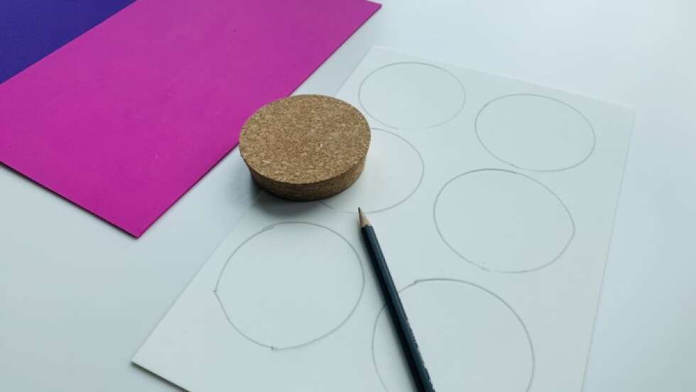 Kreise auf Papier