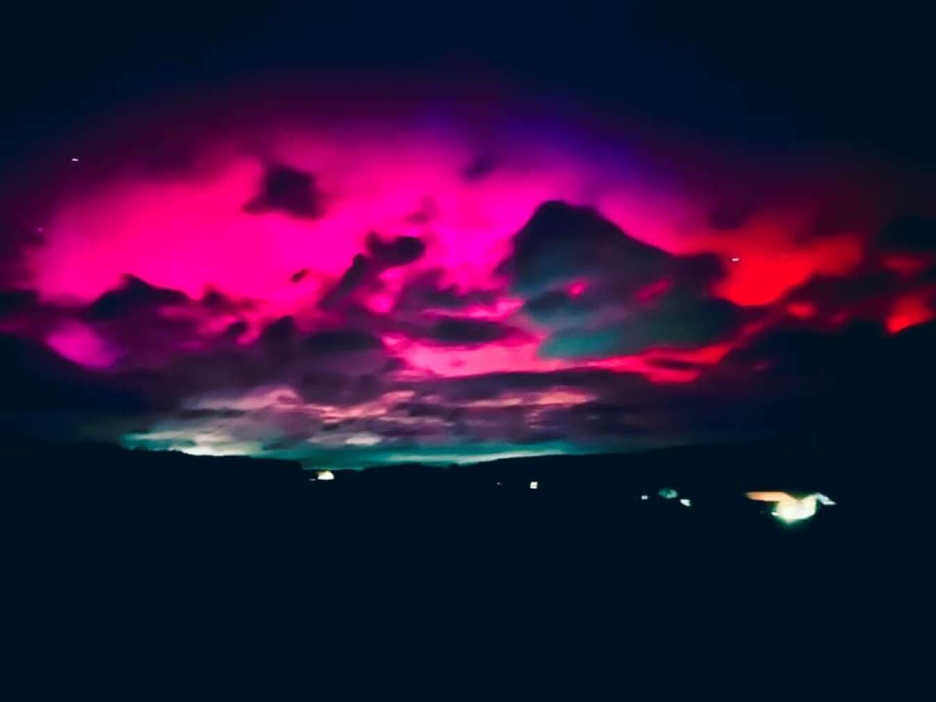 Polarlichter Bayern