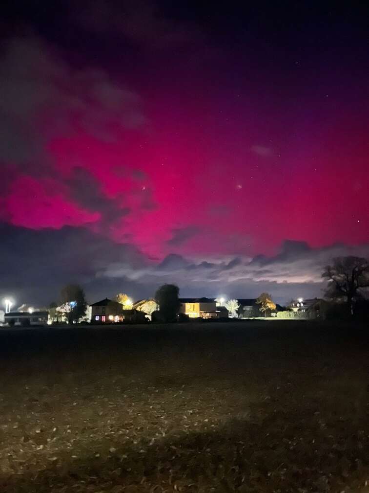 Polarlichter ber Bayern: Diese Woche Knnt Ihr Sie Sehen