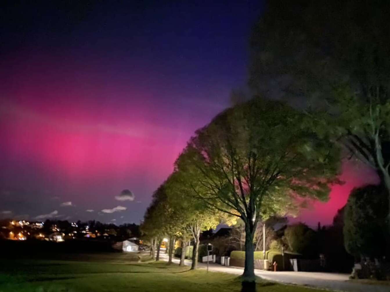 Polarlichter in Bayern