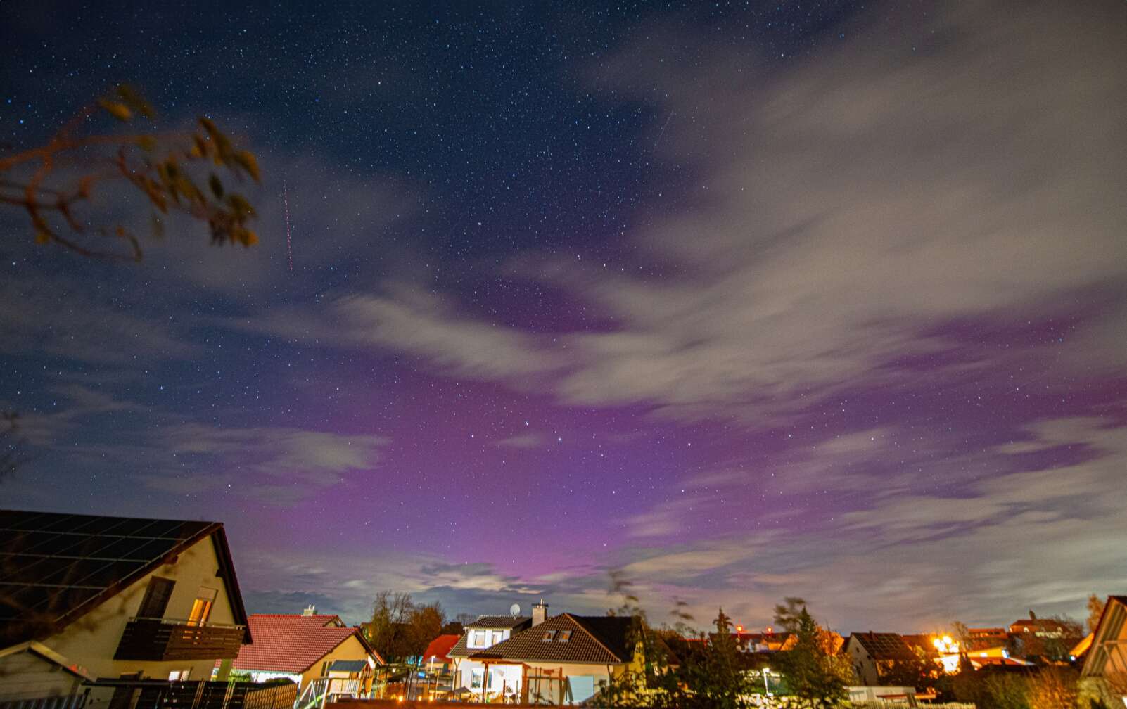 Polarlichter in Bayern