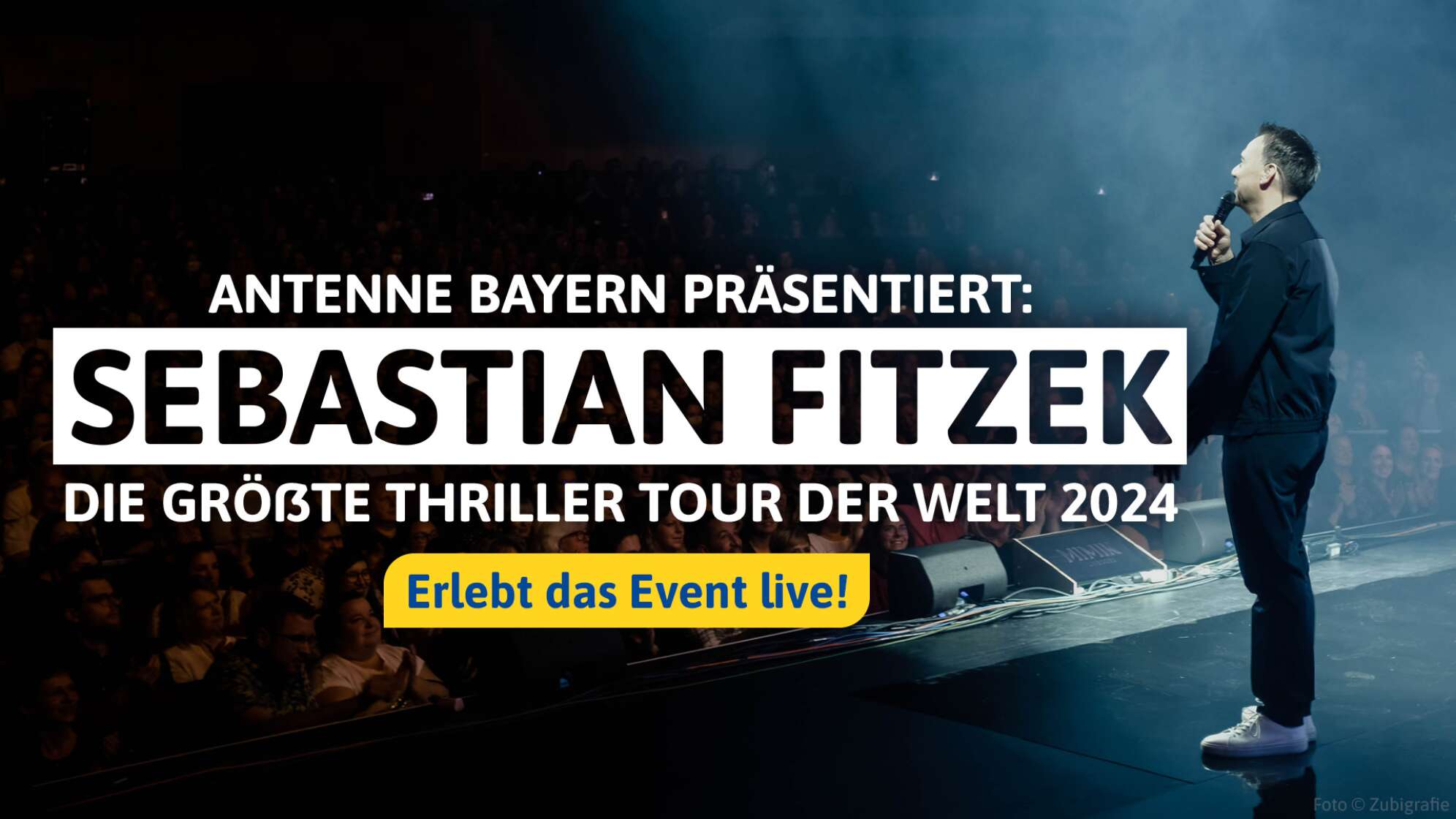 ANTENNE BAYERN präsentiert Sebastian Fitzek - Die größte Thriller Tour der Welt