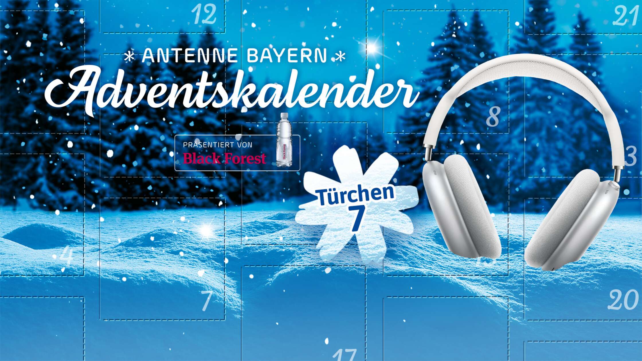 Der ANTENNE BAYERN Adventskalender 7. Türchen