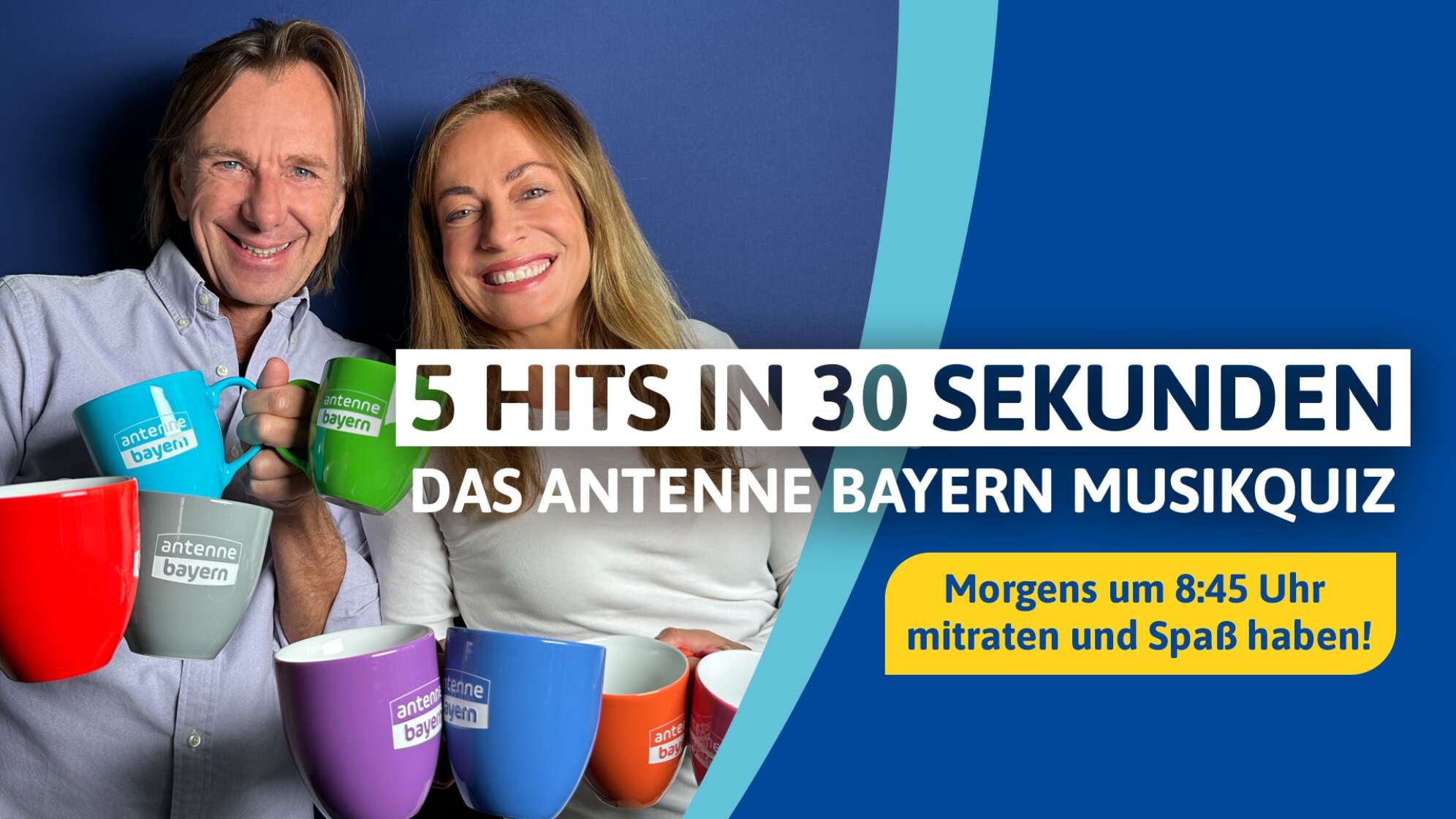 5 Hits in 30 Sekunden – Das ANTENNE BAYERN Musikquiz