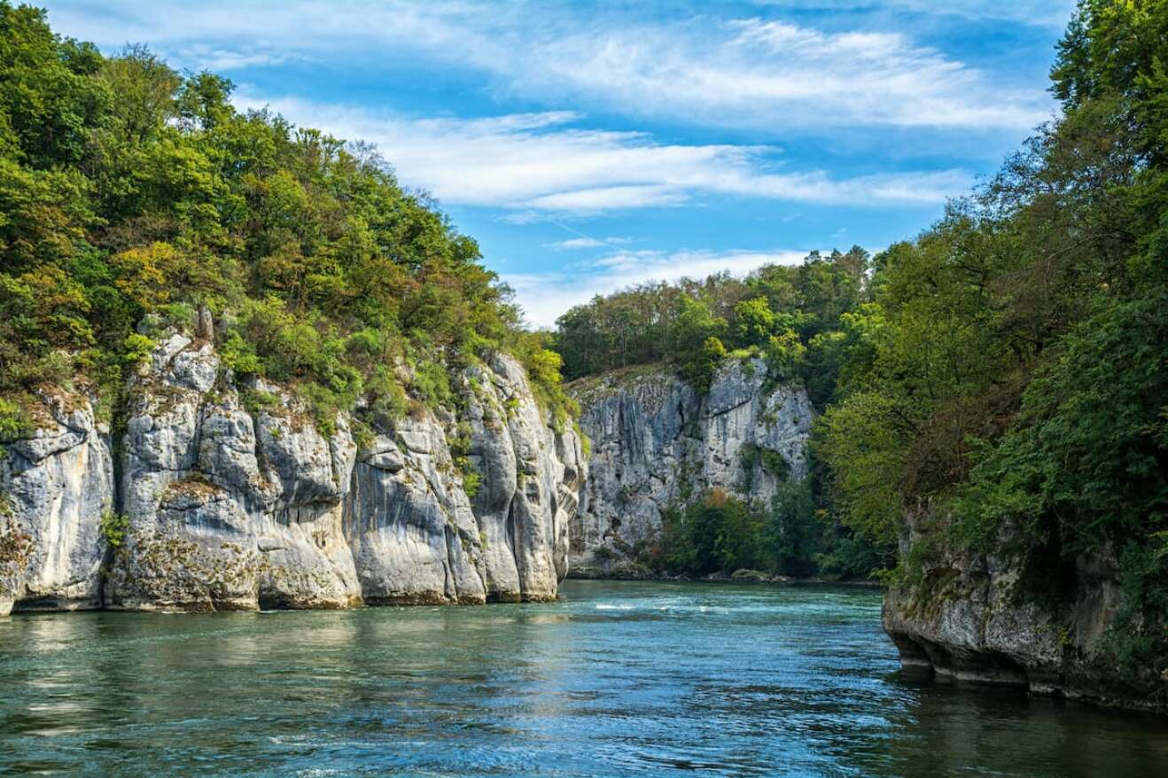 Ein Fluss in Bayern