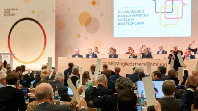«Kneifen nicht»: DOSB will Olympia und mehr Wertschätzung